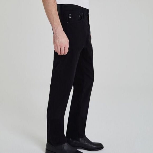 AG protégé straight leg black jeans. Size 36 Men’s. - Picture 2 of 11